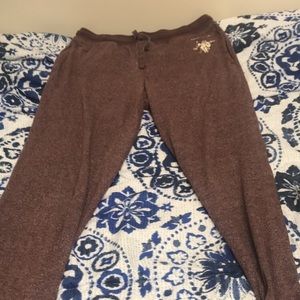 polo maroon joggers